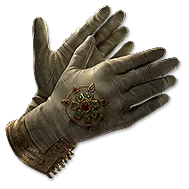 MMOJUGG Path of Exile 2 Leopold's Applause Embroidered Gloves Buying Page Display