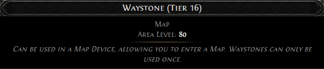 MMOJUGG Path of Exile 2 Waystone (Tier 16) not corrupted * 60 Details View of Item Function and Use