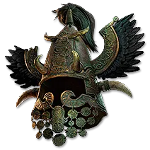 MMOJUGG Path of Exile 2 Bronzebeard Horned Crown Buying Page Display