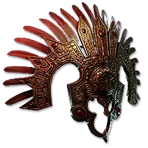 MMOJUGG Path of Exile 2 Corona of the Red Sun Warrior Greathelm Buying Page Display