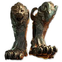 MMOJUGG Path of Exile 2 Trampletoe Trimmed Greaves Buying Page Display