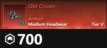 MMOJUGG New World Aeternum S8 Old Crown Buying Page Display